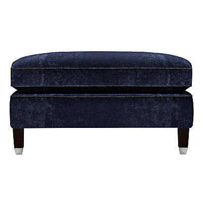 Duresta Grayson Footstool, Umber Leg Pimlico Indigo Duresta Grayson Footstool, Umber Leg Pimlico Indigo